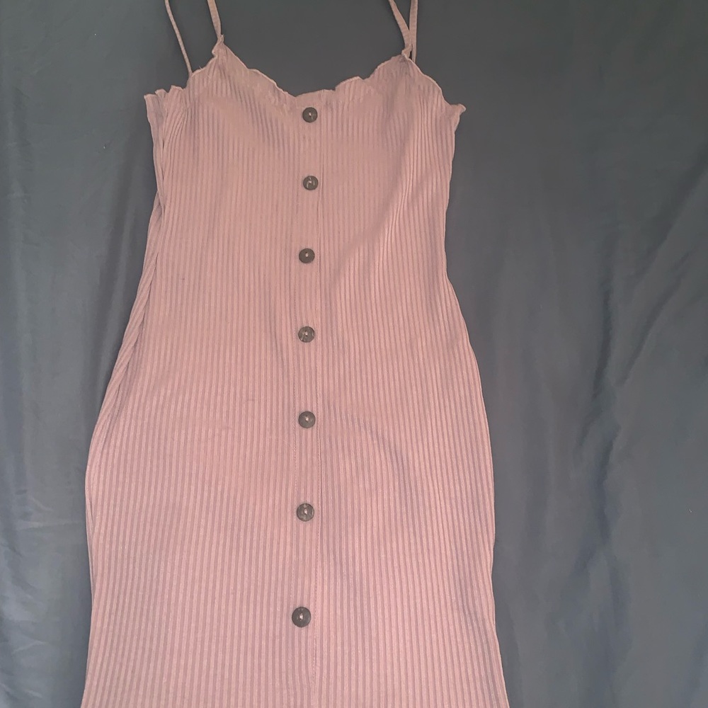 Pink bodycon dress